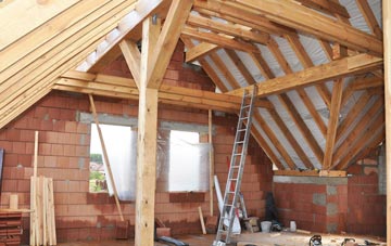 Britain Bottom attic trusses